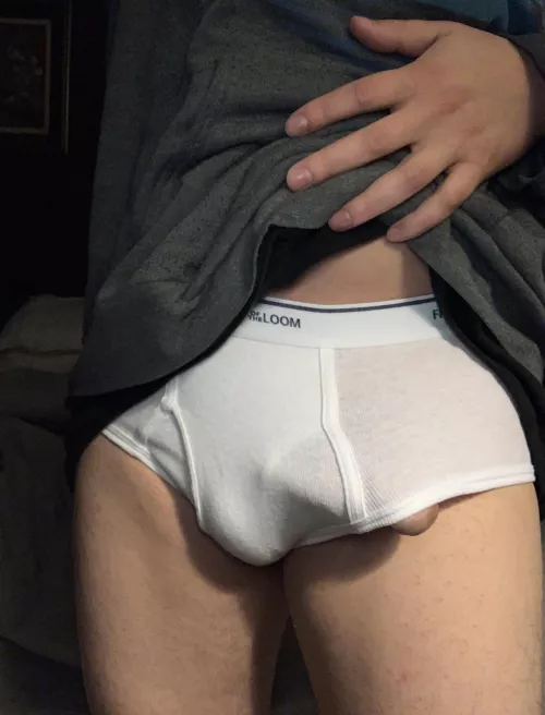 Morning wood creeping out