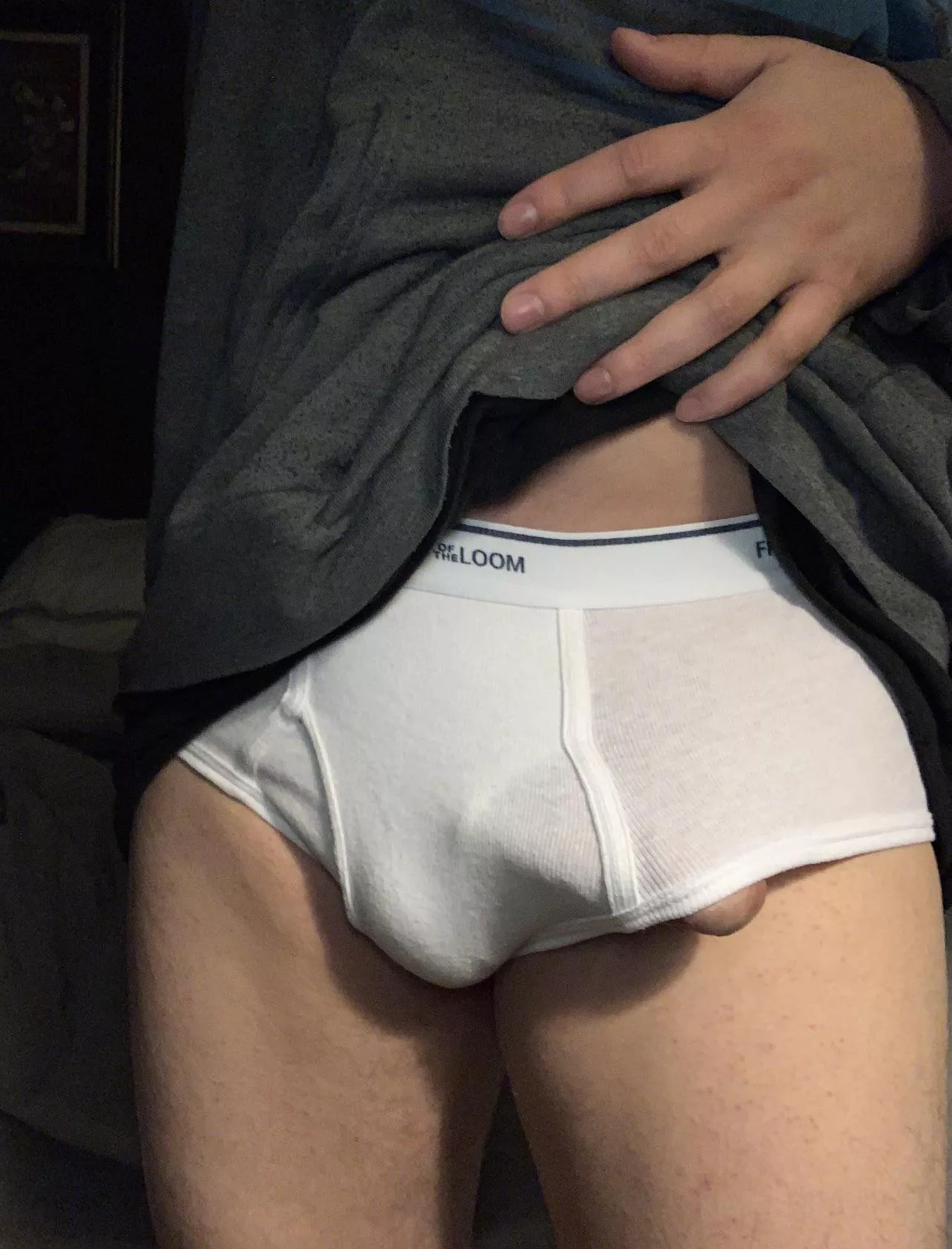 Morning wood creeping out