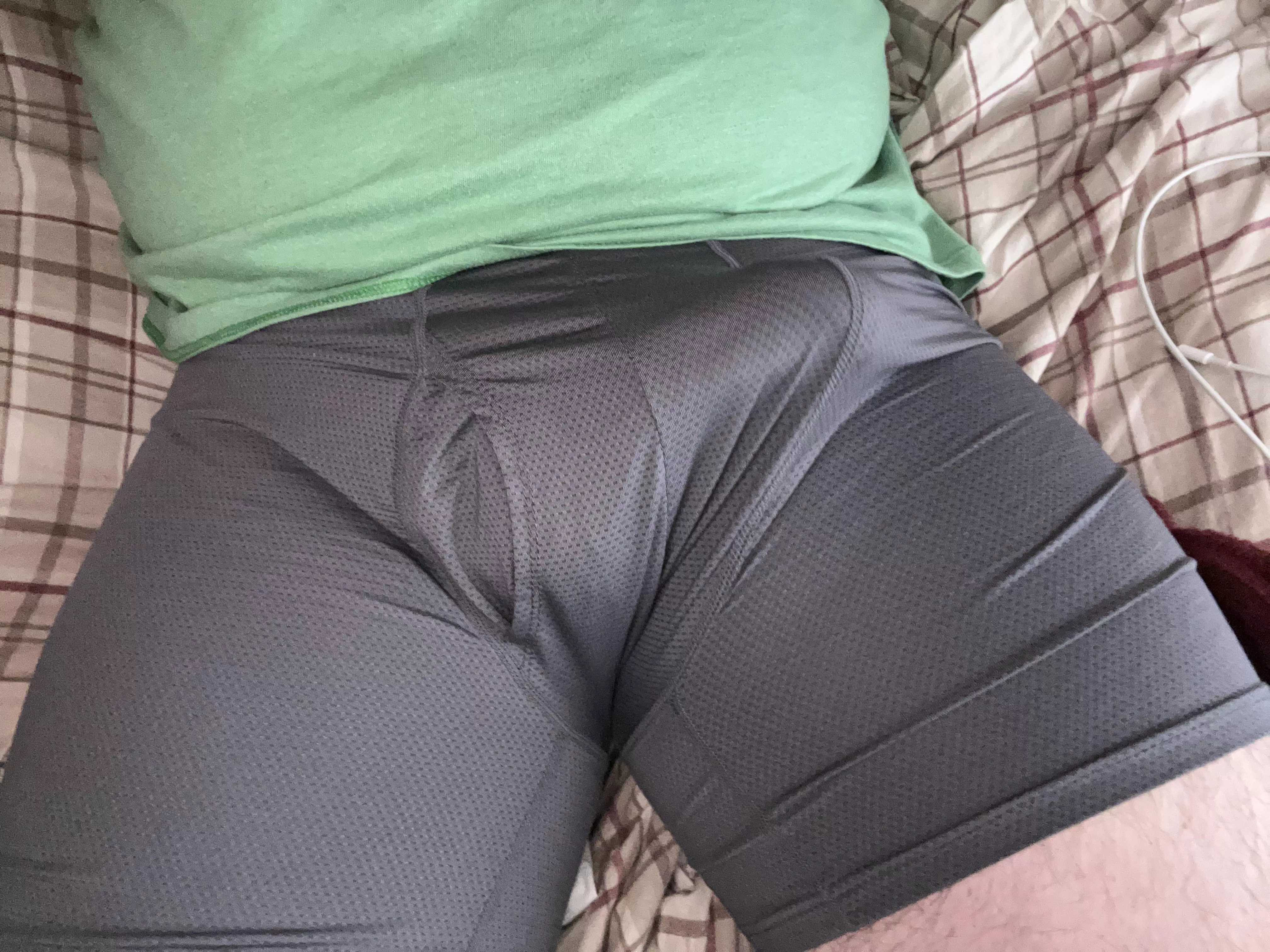 My cock outline. I love these stretchy boxers