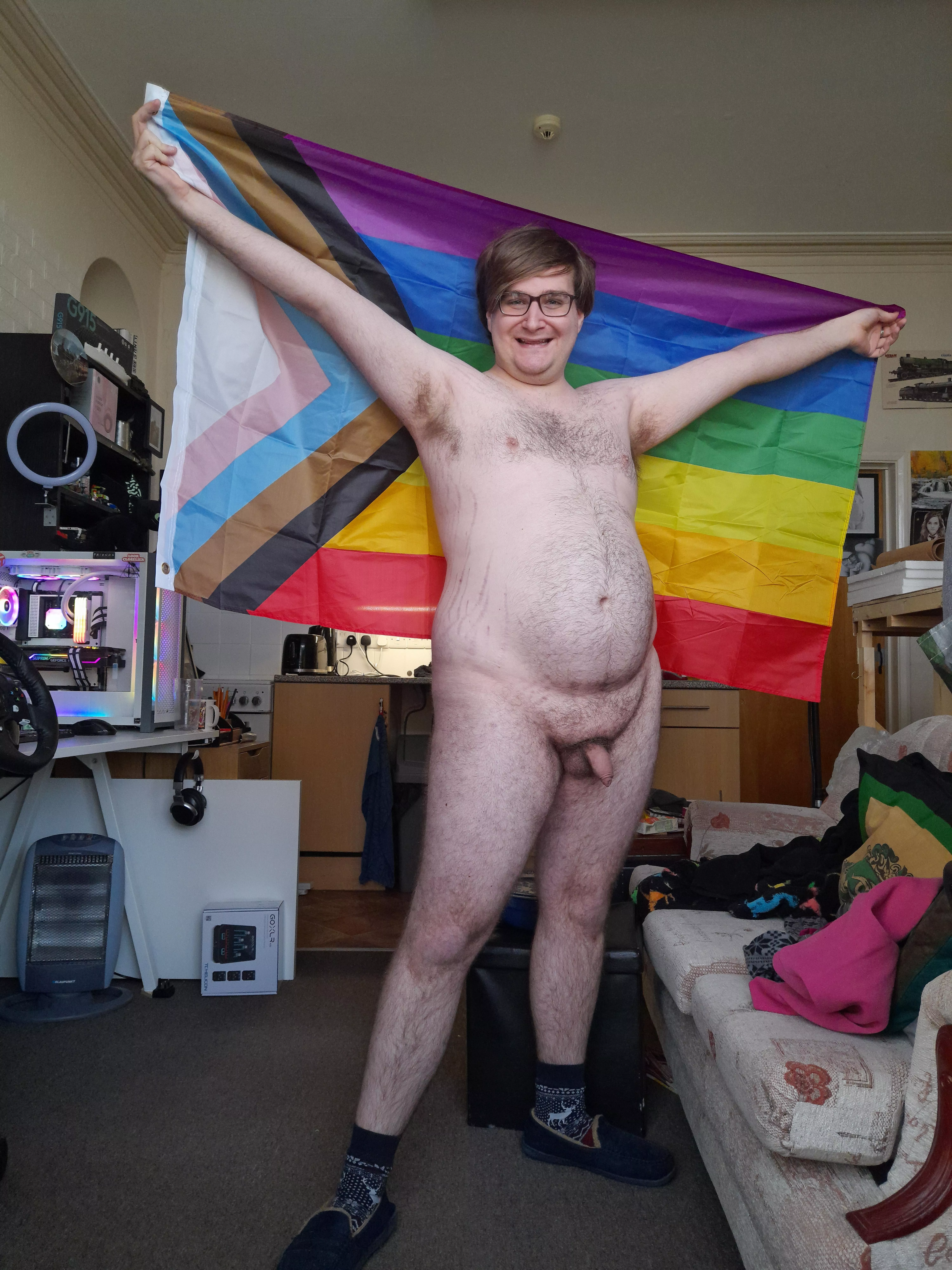 My flag came! Woooooo