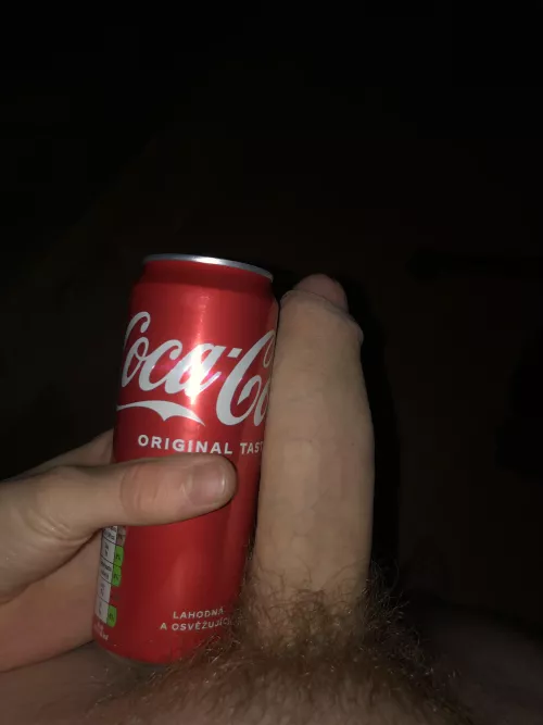 my softie is as big as a coke can