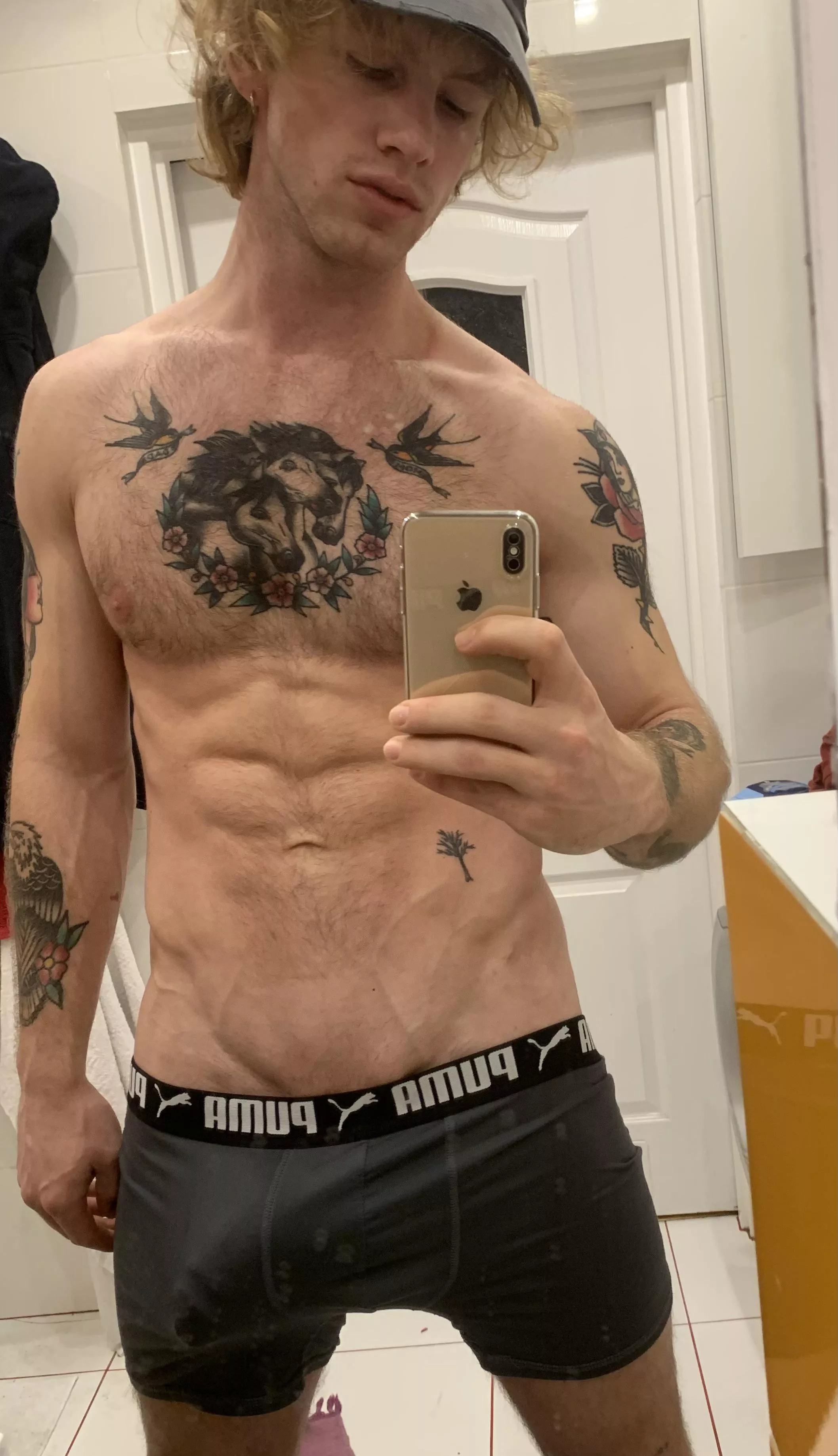 Need help asap! Something hard is trying to slip out of my pants