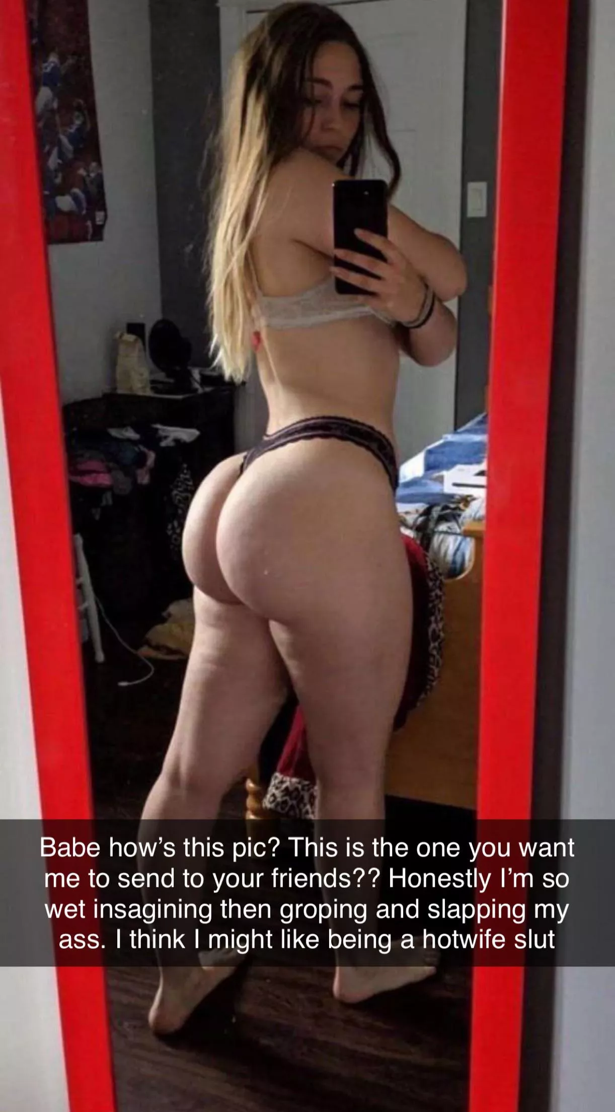 Neither of you could wait