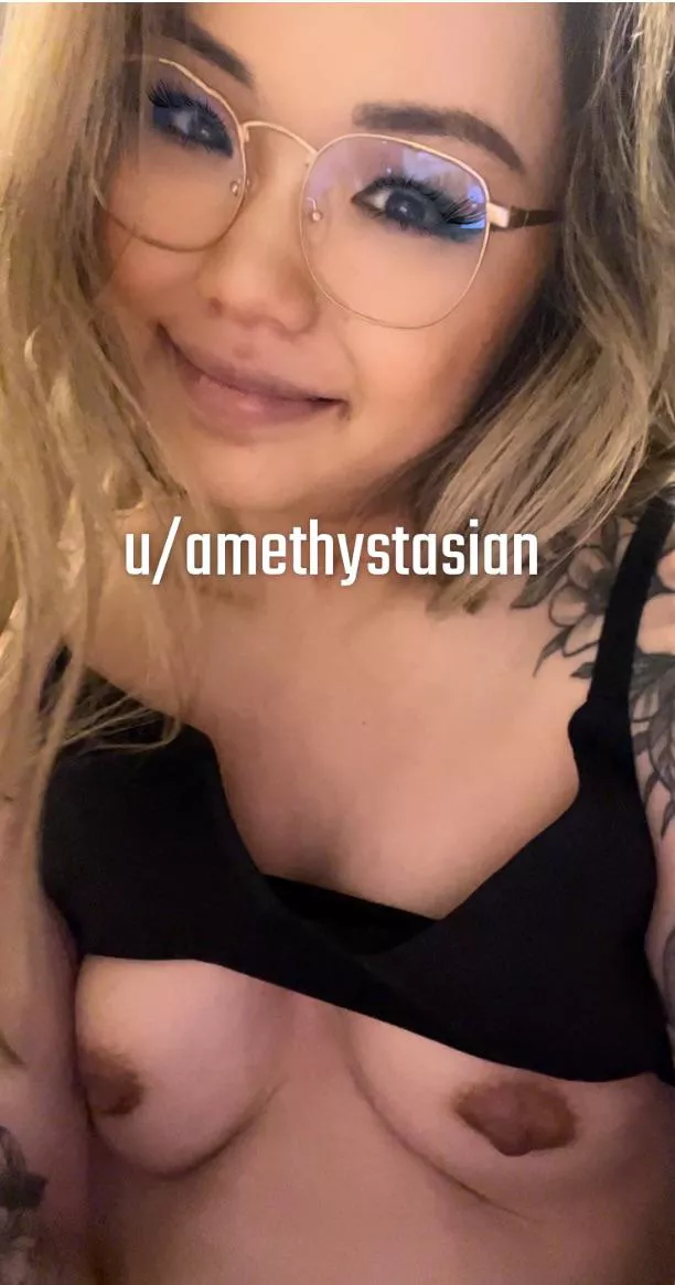 Nut all over my glasses