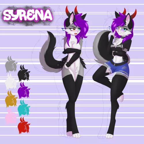 Refsheet for TKloner (art by me, commissions open, any questions DM me, and info in comments)