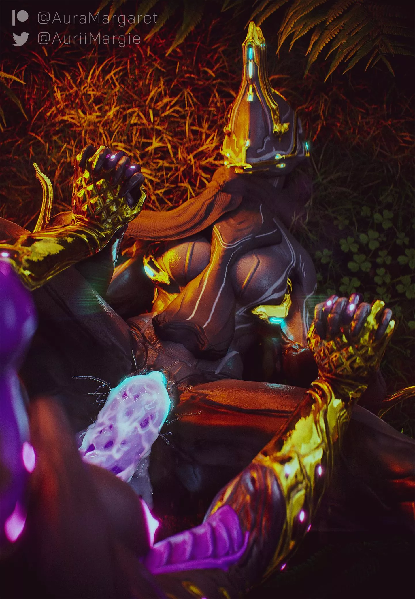 (Rule 63) (Futa) [Excalibur Umbra] being missionary'd by [Saryn OC]