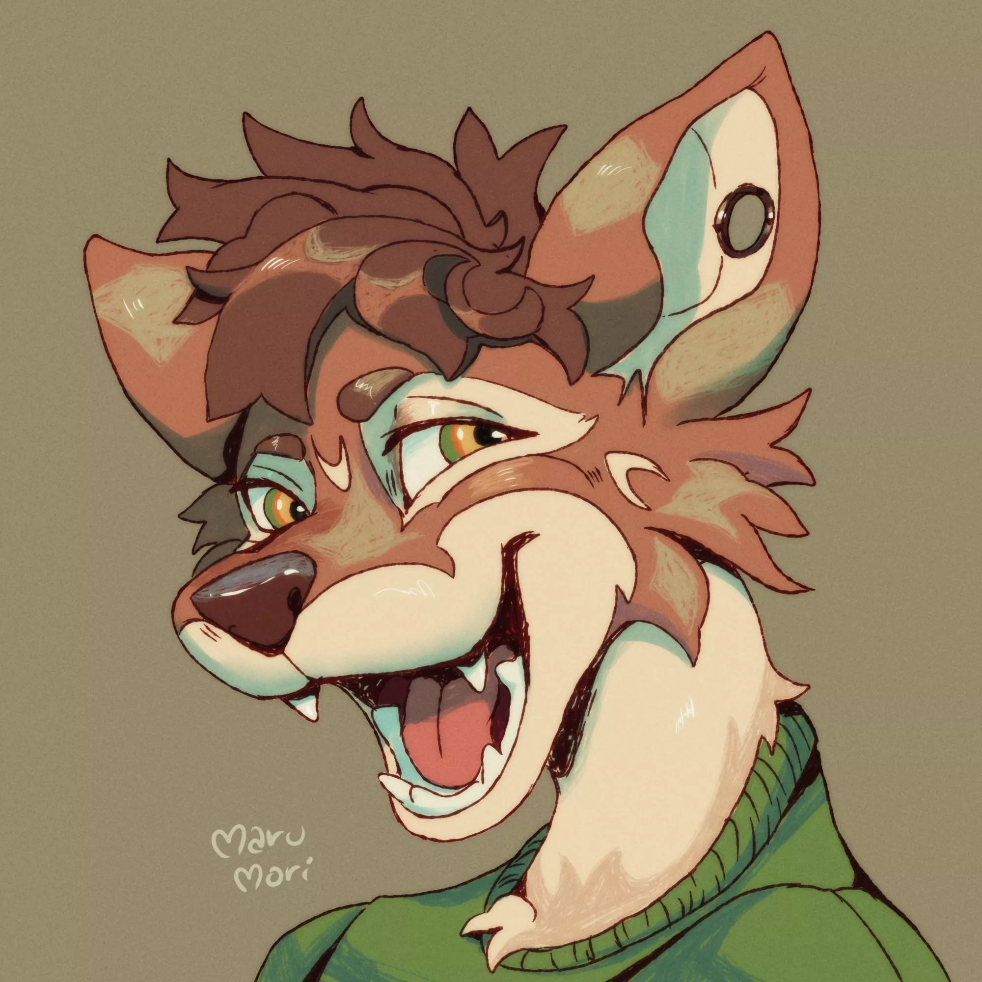 s m I l e (art by me @marumoriart)