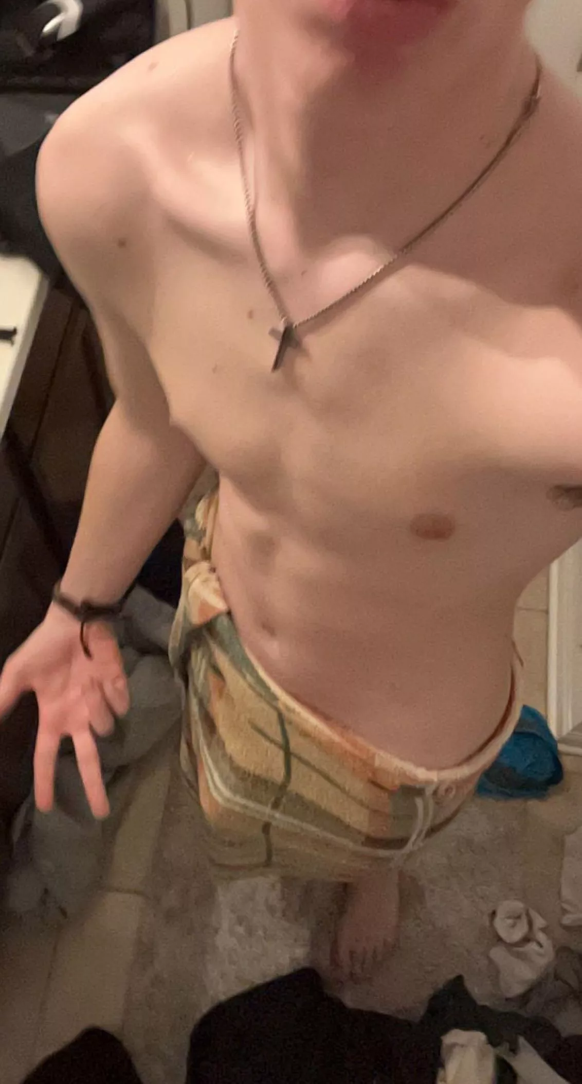 Someone cum whip my cock out