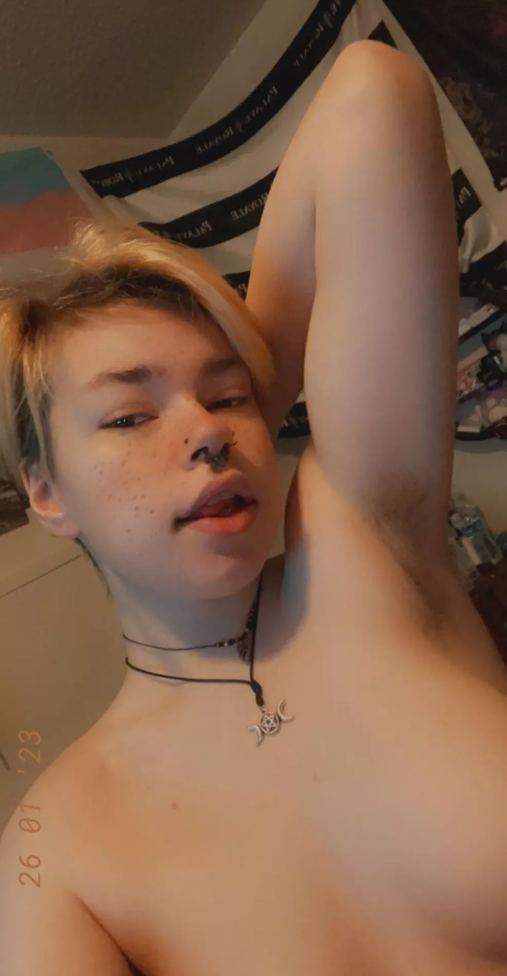 stinky, musky, smelly lil thing