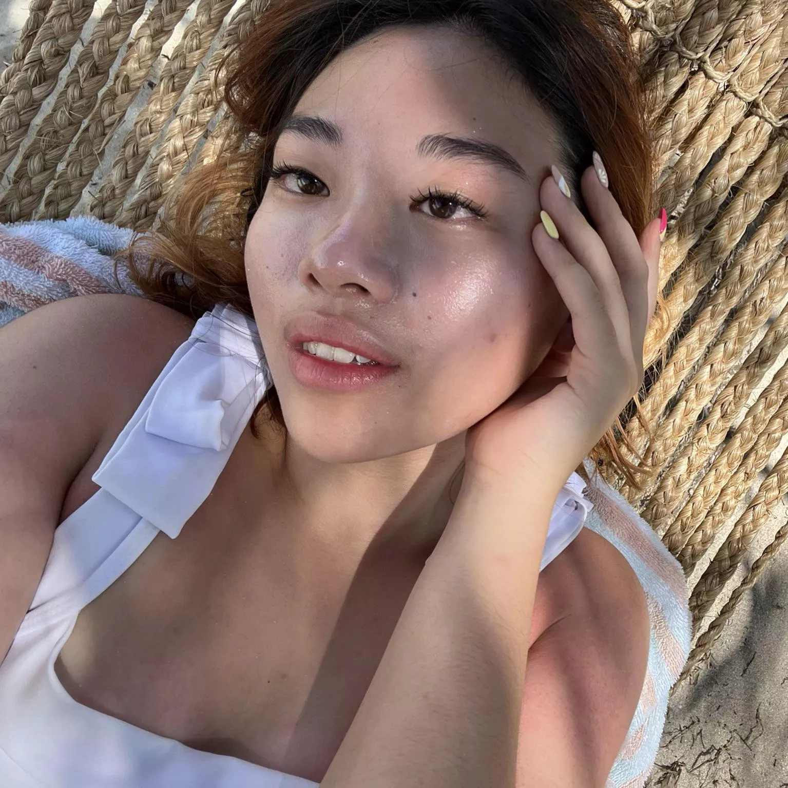 Sunkissed asian beauty
