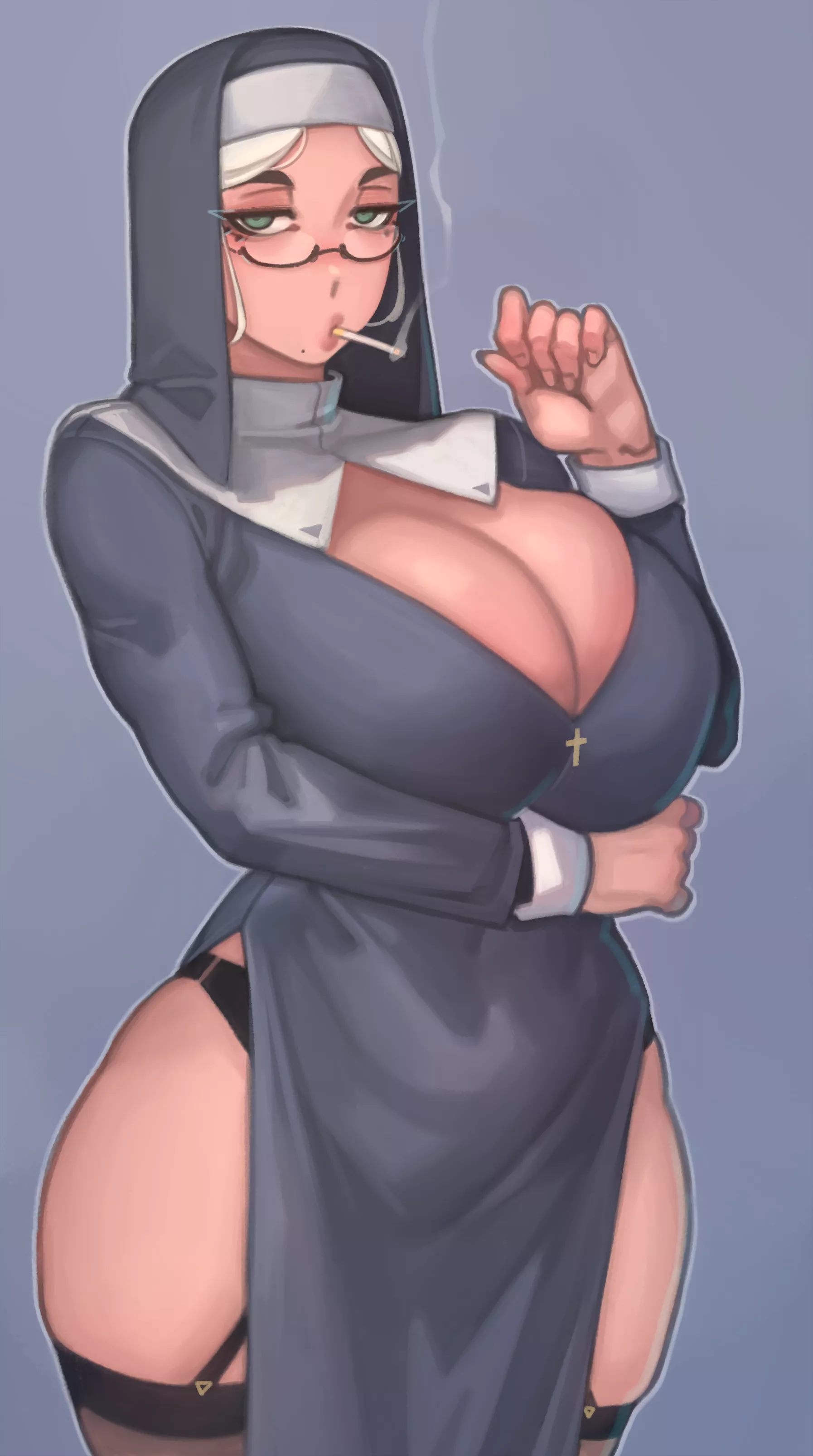 Thick Nun [Original]