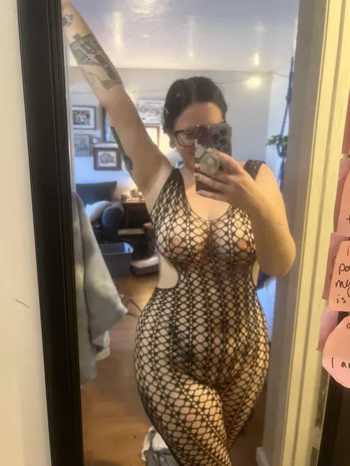 this outfit has a hole in the crotch for you daddy