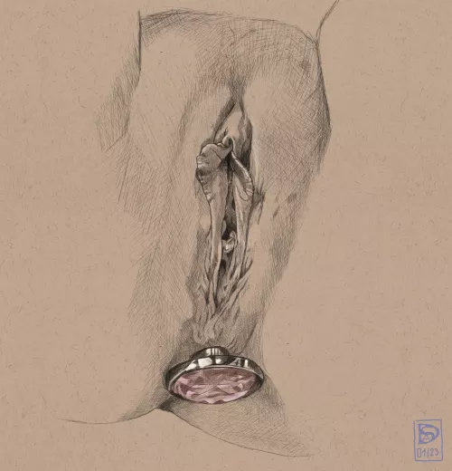 Vulve 28 drawn by me