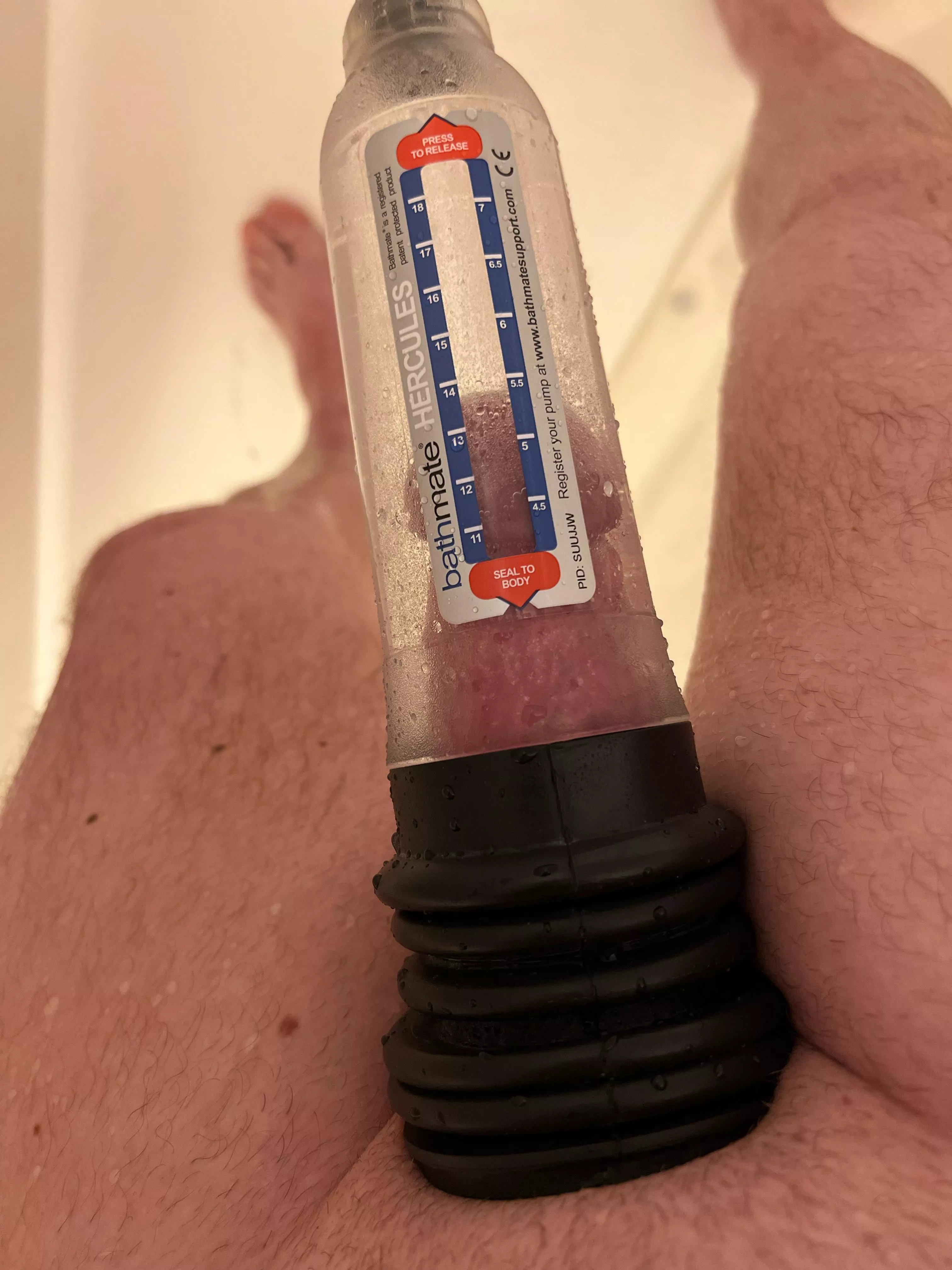 Warming up with my bathmate