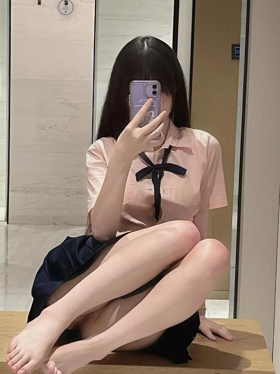 What would you do when you saw a slutty college girl wearing no panties