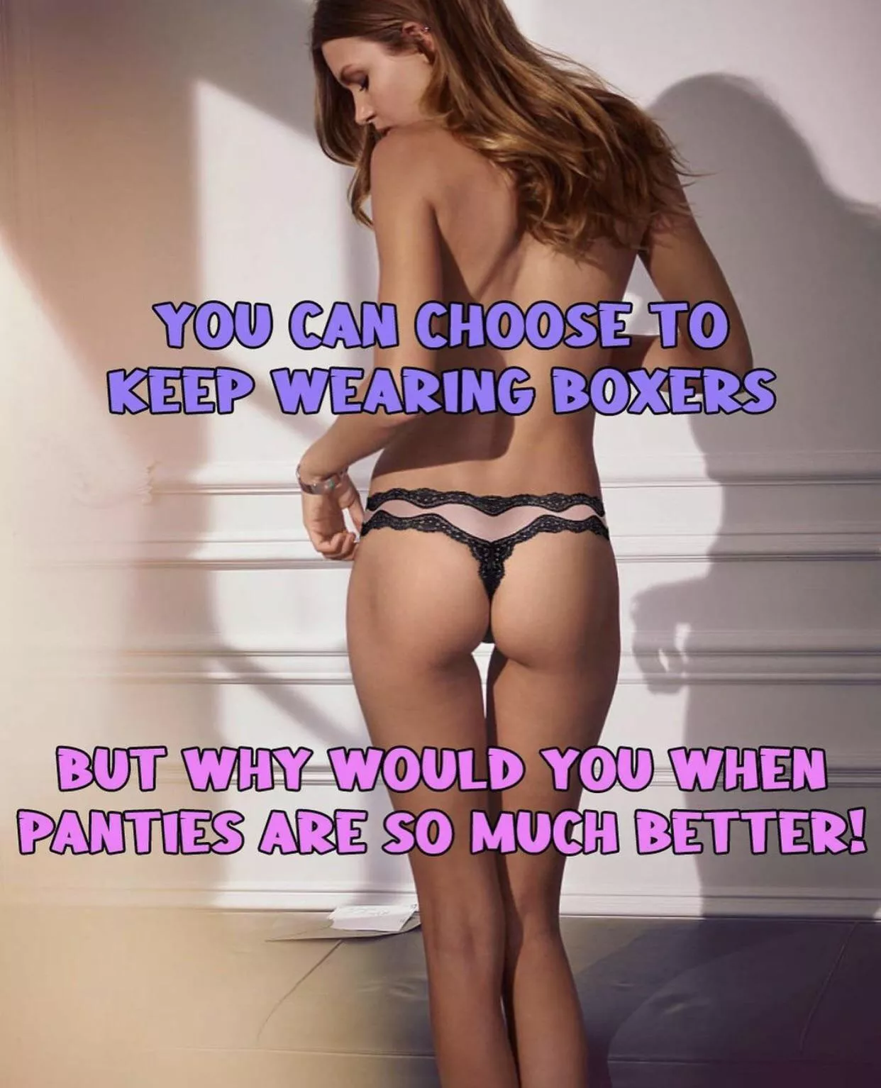 Why would you want to wear anything else?