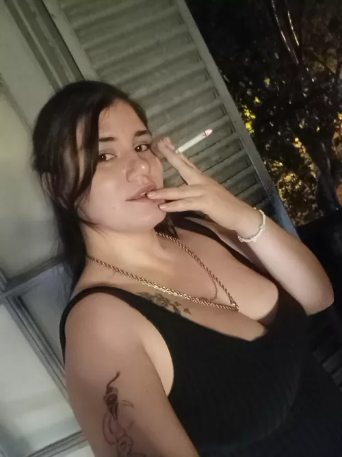 You know the night was good when the last cigarette tastes like glory