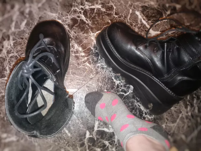 You like them after a day in boots like these?