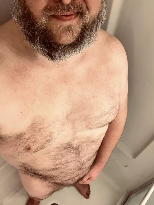 A rough night and a long busy day, but I made it to the gym and I’m definitely going to enjoy this shower!