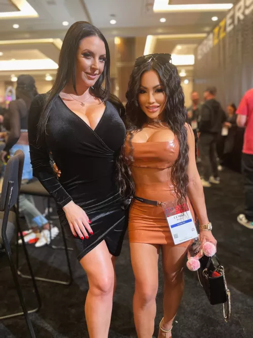 Angela White and Cj Miles