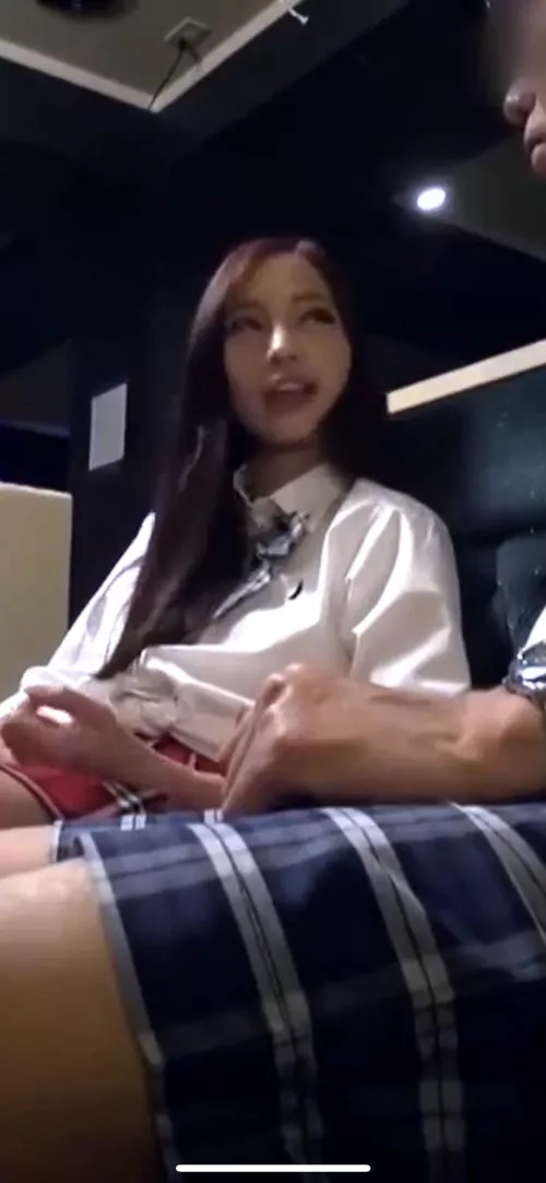 Anybody know who she is? They’re kinda in a sex club or something