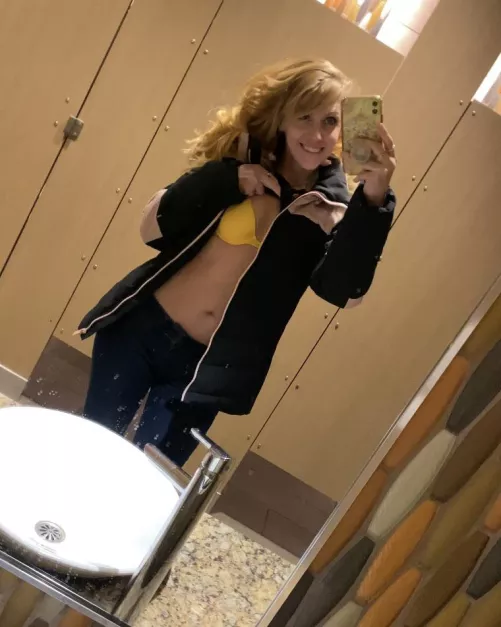 At the movies… yay