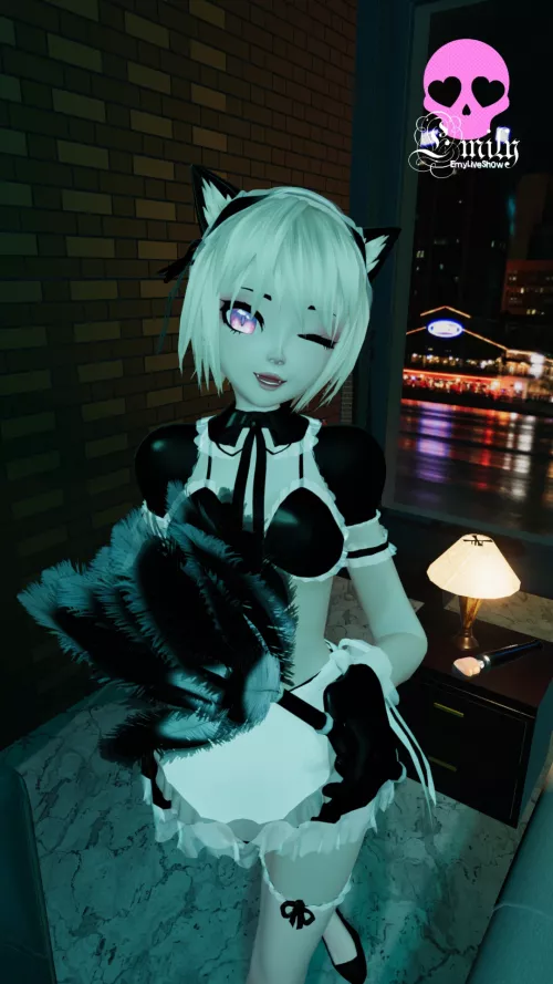 Awww.. you kitty is already here and really wants to cum so bad😈😍🥵 https://chaturbate.com/emyliveshow