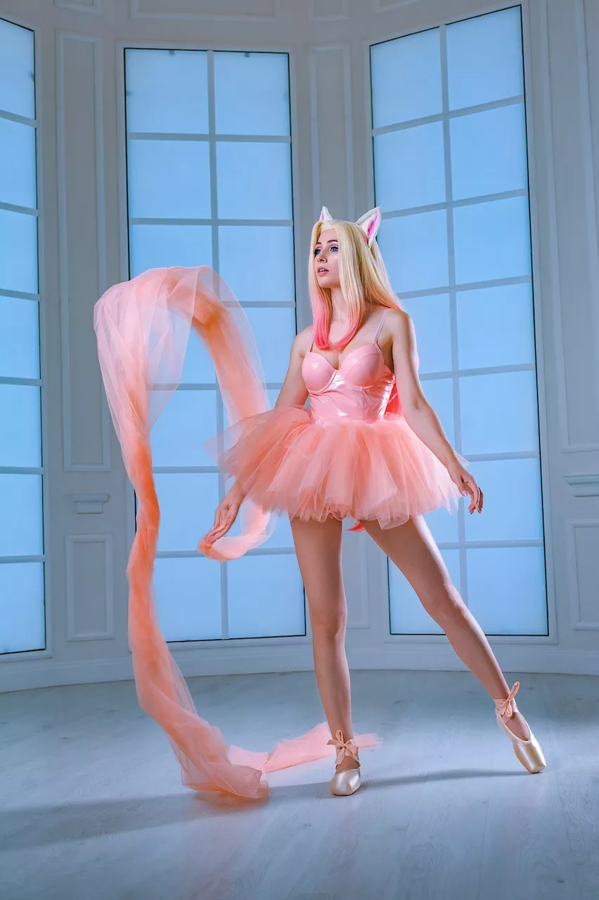 Ballet LoL Ahri original cosplay by BellatrixAiden