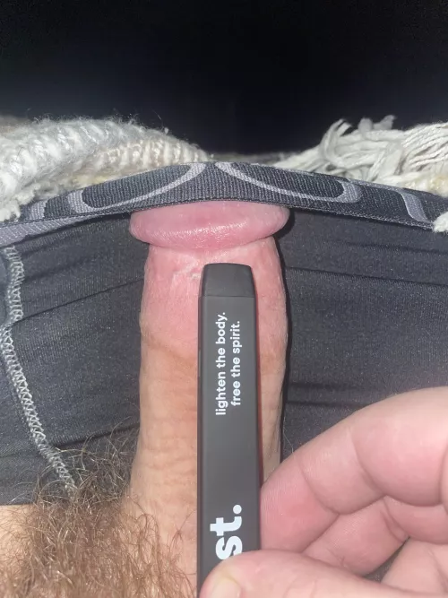 bought this delta 11 vape today and it’s got [m]e horny as hell