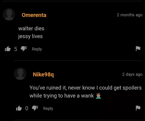 Breaking bad spoilers