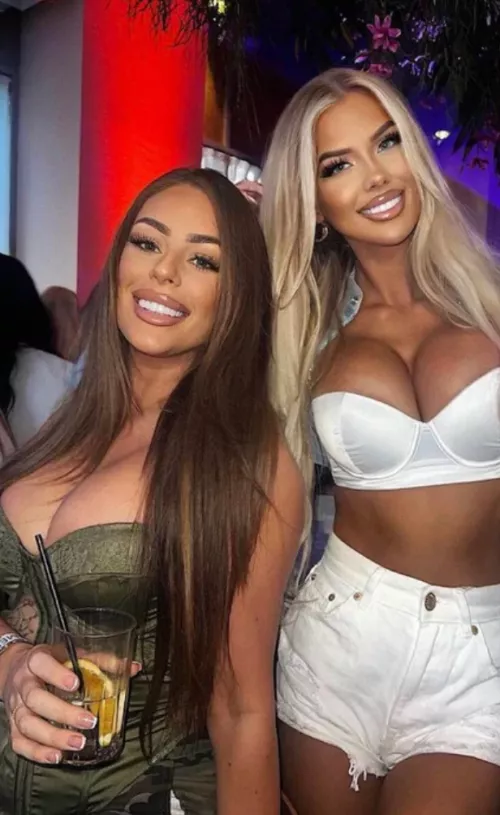 Busty brunette or blonde