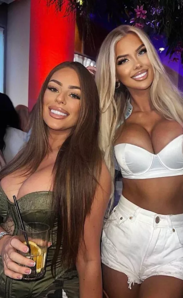 Busty brunette or blonde