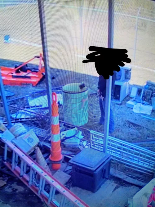 Caught a guy that works with me pissing on cam