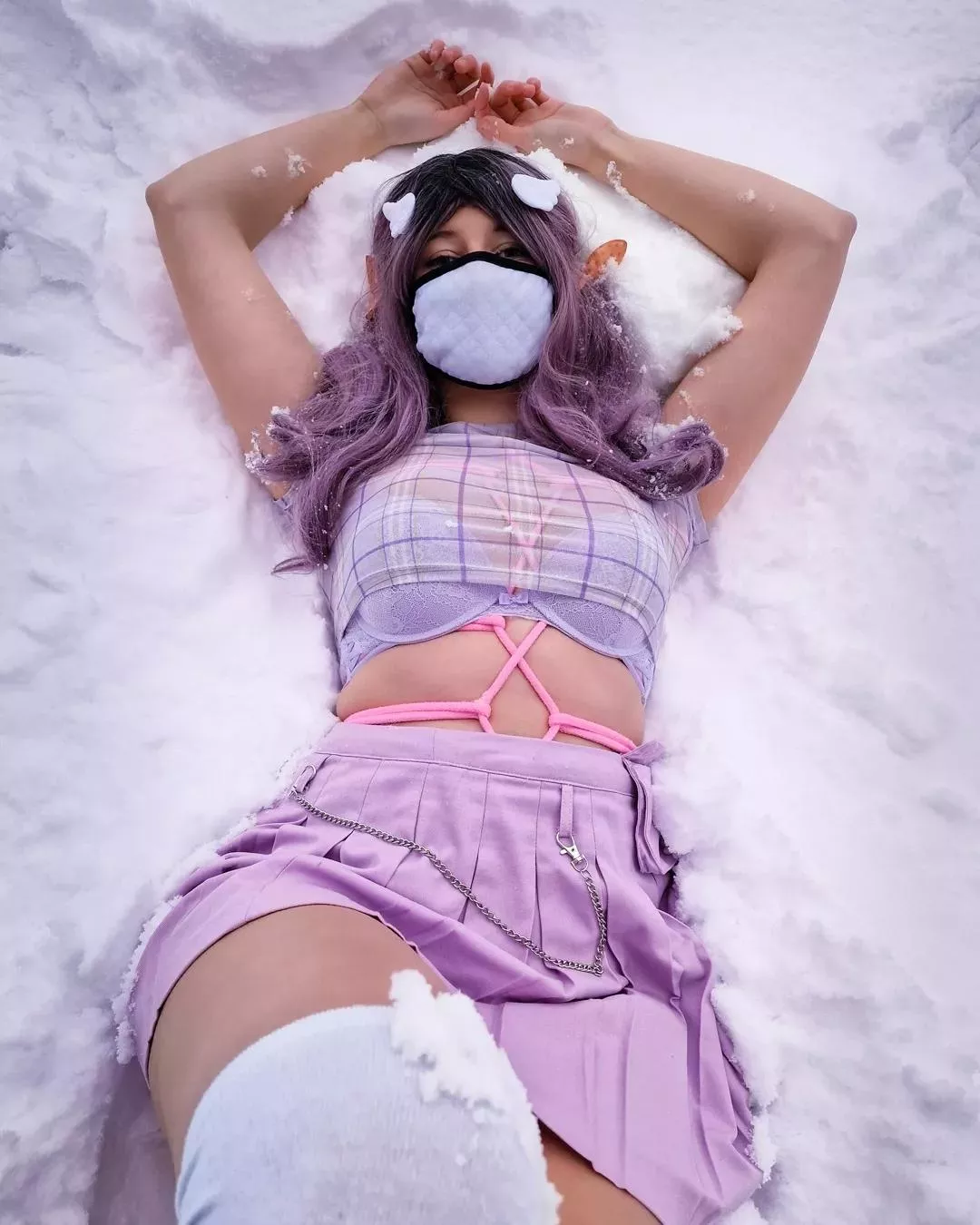 Cold resistance training in the snow