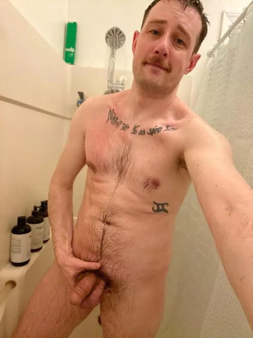 Comin atcha fresh from the shower