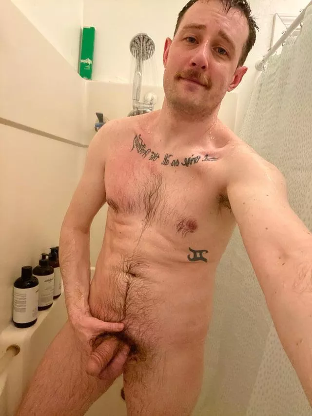 Comin atcha fresh from the shower