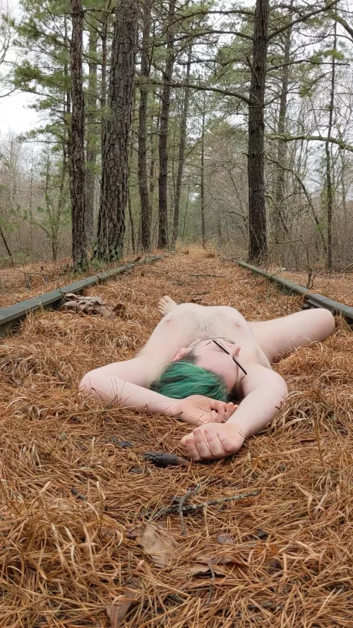 Connecting with the forest in the most intimate way I know [nb]