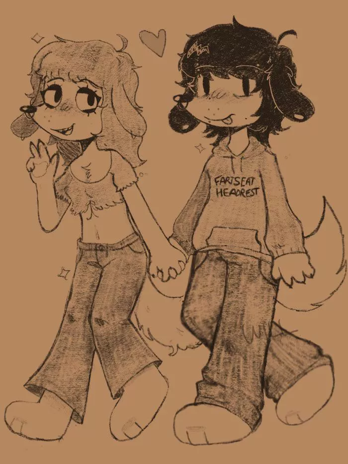 Drew me n my gf ^_^