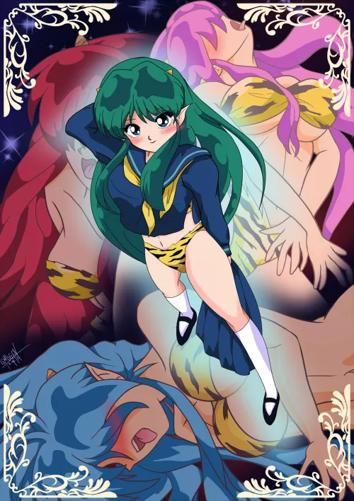 Drunk and Horny Lum [Urusei Yatsura]