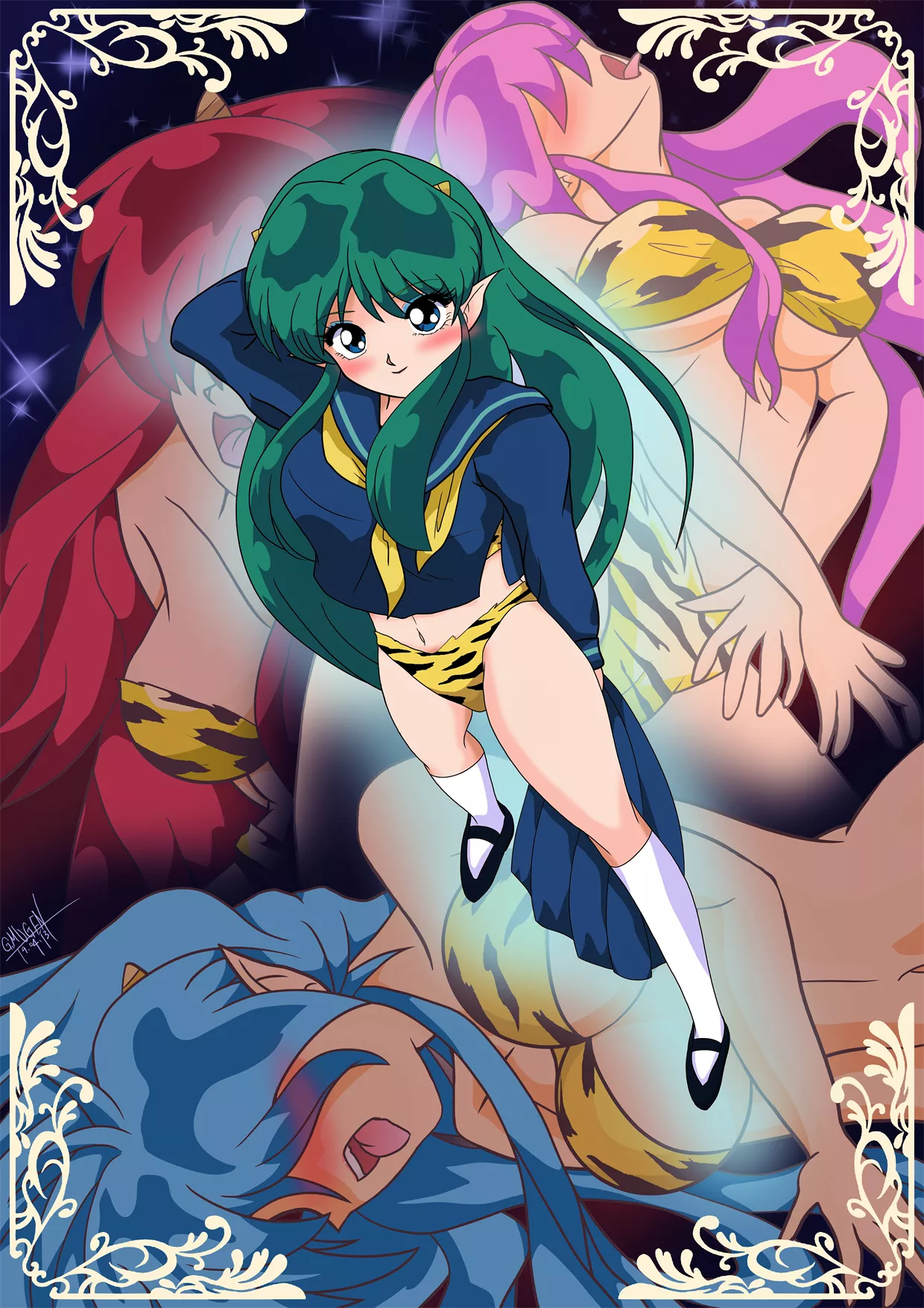 Drunk and Horny Lum [Urusei Yatsura]