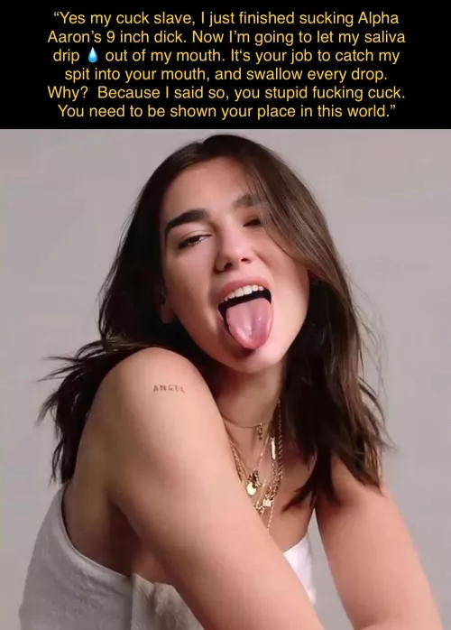 Dua’s little bitch.