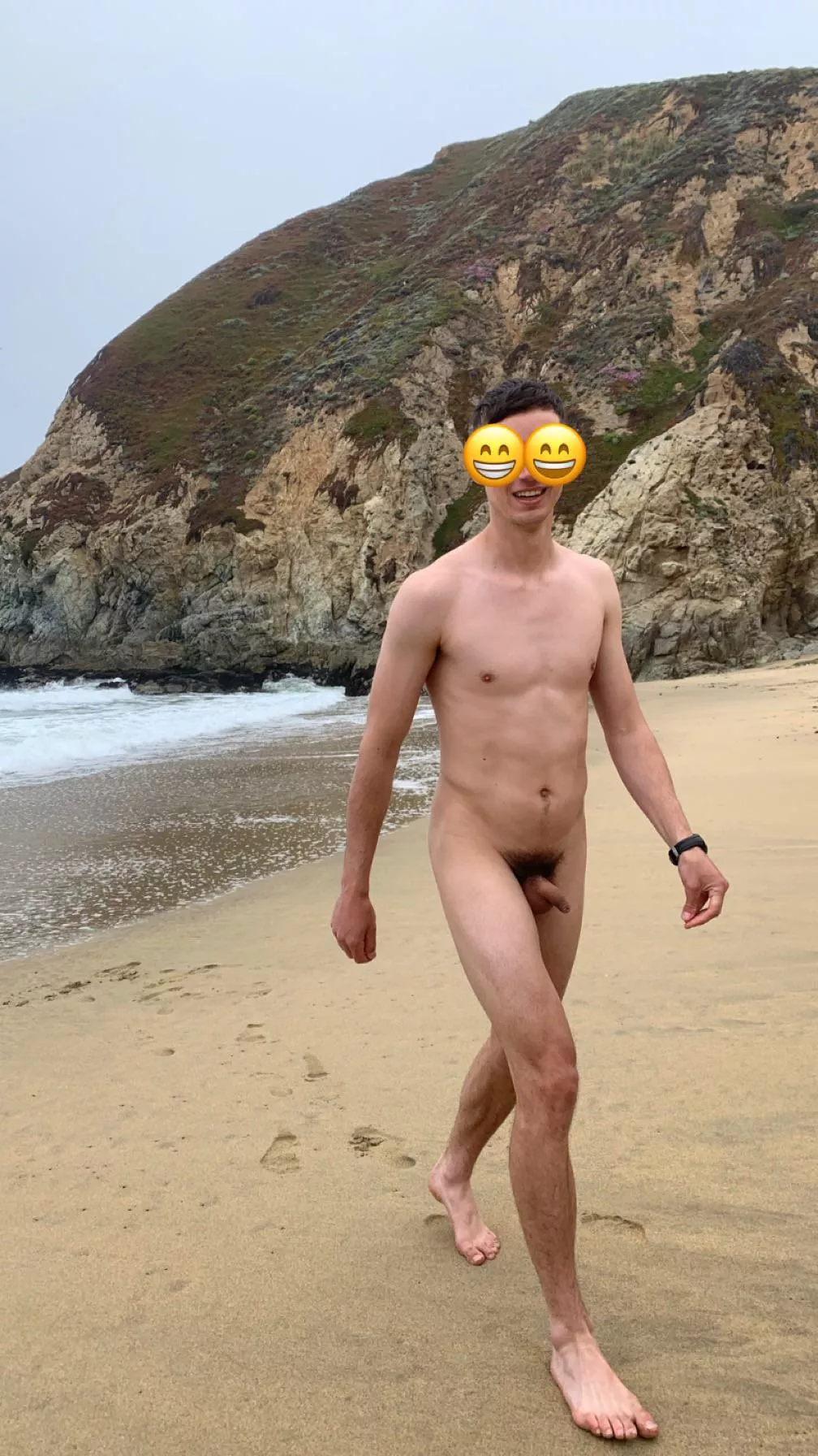 Enjoyed A Chilly Day! Grey Whale Cove - Half Moon Bay, CA