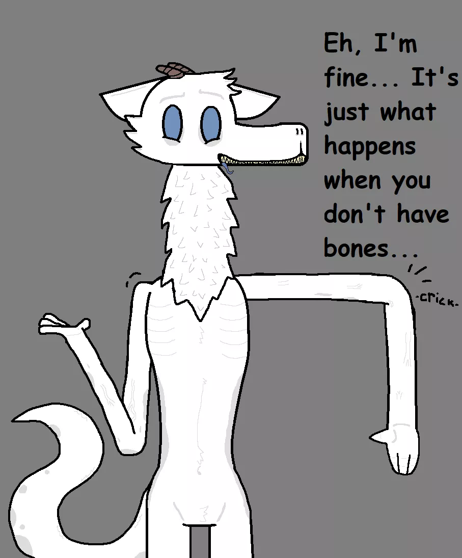 Ever hear of a Synx? Well now you have! I think these guys need more publicity, something alongside Sergals and Avalis! WE NEED MORE OF THESE LIL' COLD-BLOODED EEL BOIS!! ( sorry for sh*tty quality, I use MSpaint of all things. ;v;