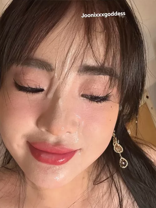 Everyone finish on my face happy facial friday