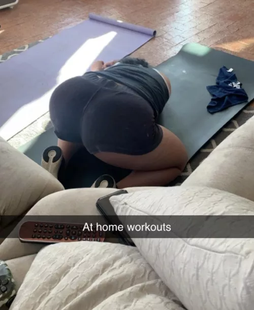 [F] At home workouts! Very convenient for deep stretching