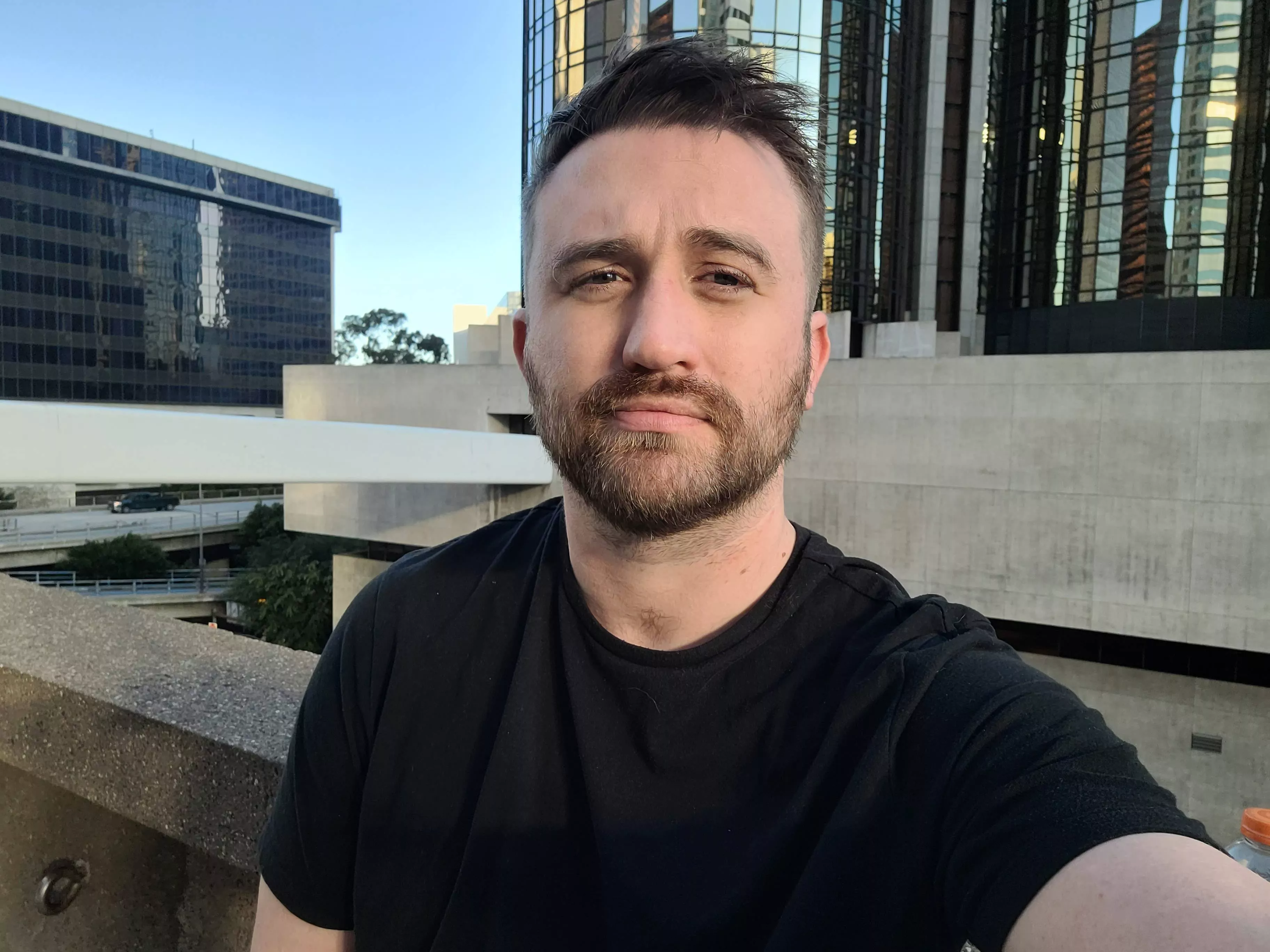 Feeling good after a fresh cut 💈