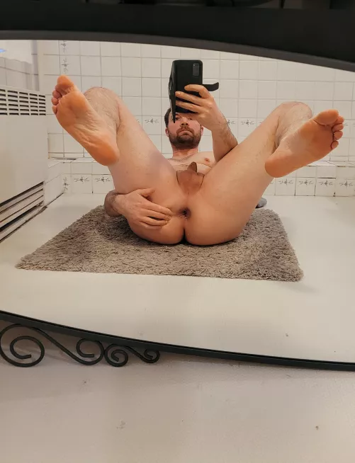 Freshly shaved and soft ass! How does it looks?