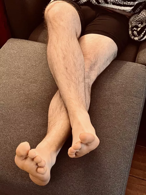 Go nose deep this morning 😏👌🏽🦶🏼