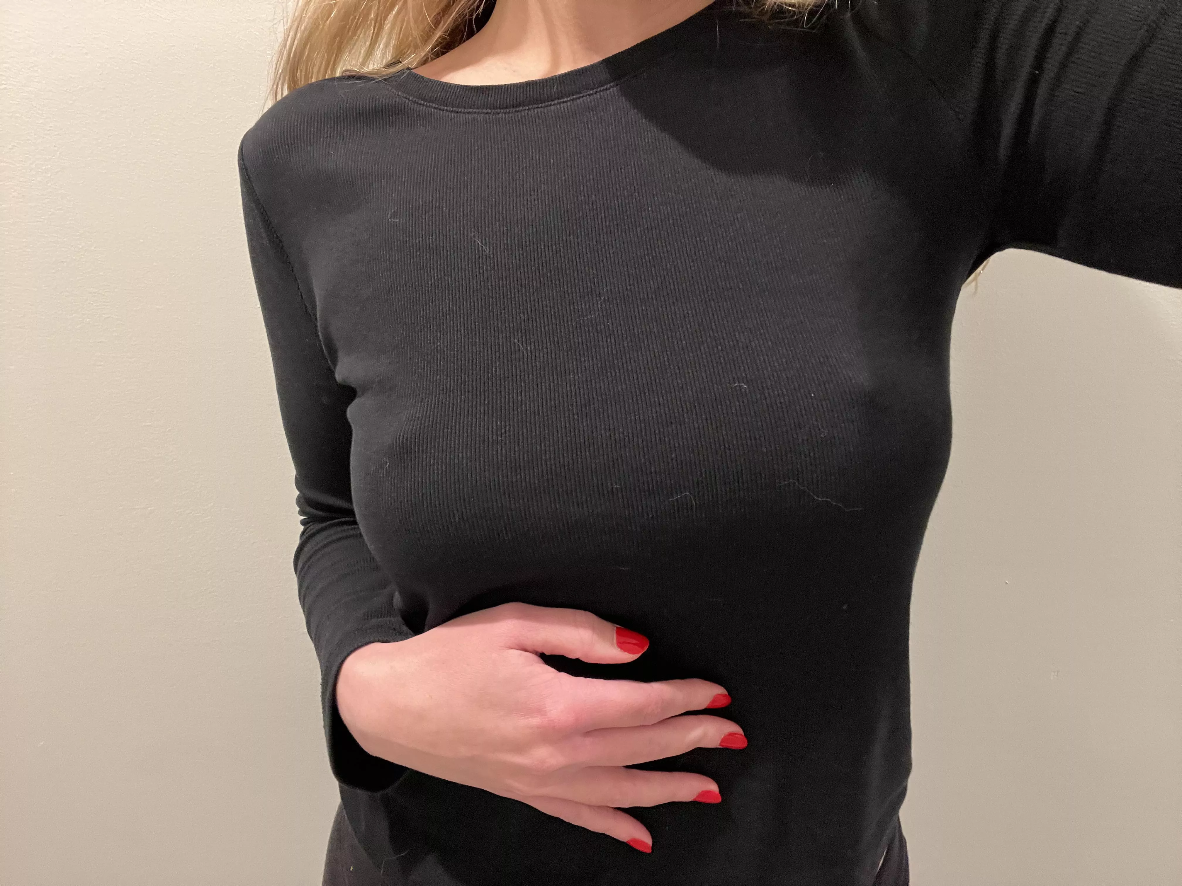 going braless is the best accessory