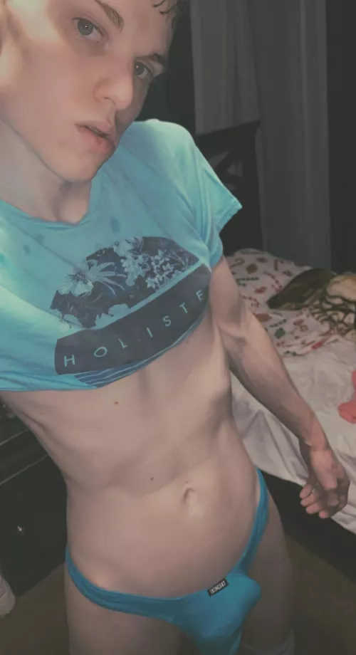 Grab my hips and bend me over?